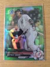 2017 Bowman Chrome Prospects Green Refractor /99 Gleyber Torres #BCP250 Yankees