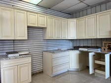 kitchen cabinet - Showroom display Antique Wh...