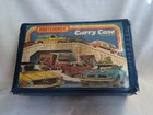 Vintage Matchbox 24 Car Carry Case Blue 1978 Lesney 2 Trays No Handle Read*
