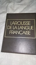 encyclopédie  2 volumes Larousse langue  française