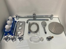 BRISTAN TRADITIONAL TRIPLE CONCEALED SHOWER VALVE IN WITH DIVERTER CHROME