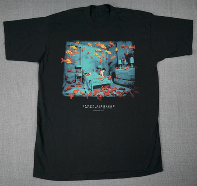 Vintage Sandy Skoglund Shirt Mens Large Revenge of the Goldfish