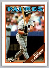 1988 Topps Tim Flannery #513 San Diego Padres