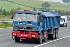COL PHOTO: J & M COLLINSON SEDDON ATKINSON 8 WHEEL BULK TIPPER - X401 JFR