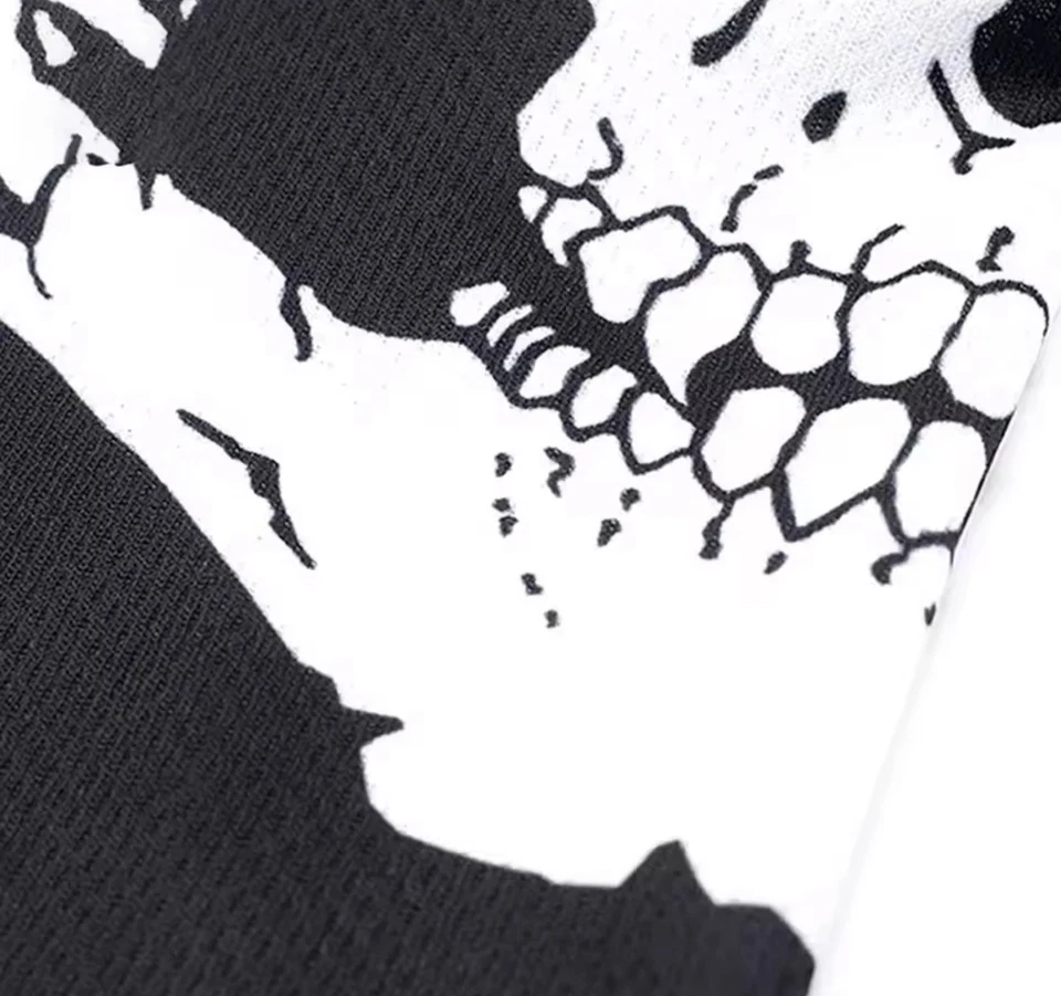 Halloween Skull Print Balaclava Cosplay Costume Ghost Full Face Mask - Image 4 of 4