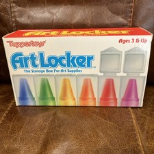 Vintage Tupperware Tuppertoy Art Locker Storage For Art Supplies-New