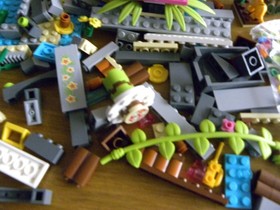 LEGO Friends 41033 Jungle Falls Rescue Set Verified Complete w/ Mini Figure USED