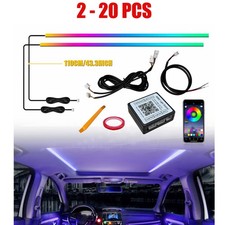 Led Light Strip Car Sunroof Atmosphere Lamp Rgb Colorful Ambient Decor 2-20set Led Light Strip Car Sunroof Atmosphere Lamp Rgb Colorful Ambient Decor 2-20set