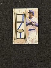 2014 Topps Tier One Triple Relics #TR-AD Andre Dawson /25 Cubs HOF