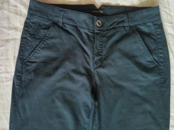 Women Massimo Dutti Trousers Multicolor Cotton 36