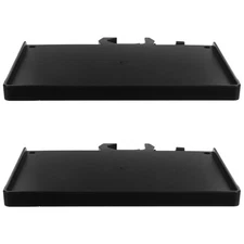  2pcs Mic Stand Tray: Clip-On Table Microphone Tray Holder - Mic Clamp Mount