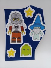USA    Seller - LEGO - 5 DreamZzz Glow in the Dark Stickers - 5007937