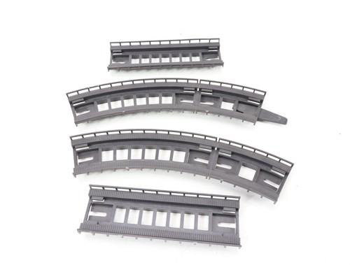 Faller escala N 1873480 4x rampa puente curvada recta del kit viaducto 222596 | Condition: Usado