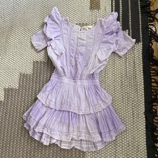 Love Shack Fancy Natasha Heritage Mini Dress - size XS