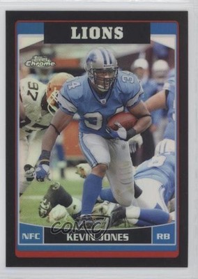 2006 Topps Chrome Black Refractor 55/199 Kevin Jones #54 2rz