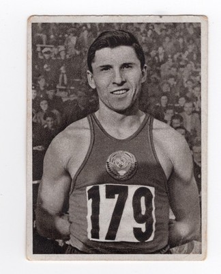 Helsinki Finland 1952 Olympic Games Card