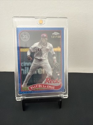 2024 Topps Update Elly De La Cruz #T89CU-40 1989 Blue 131/150 Rookie Reds    