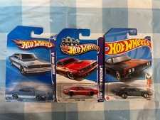 Hot Wheels Dodge Lot Of 3 67 And 69 Charger 70 Hemi Cuda Muscle Cars