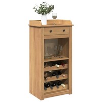 Weinschrank Panama Weinregal Flaschenregal WeinstäNder Massivholz Kiefer Vidaxl