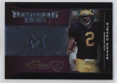 2008 Prestige Prestigious Picks Purple 50/250 Shawn Crable #PPI-2 Rookie RC y0i