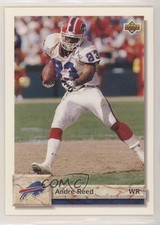 1992 Upper Deck Andre Reed #570 HOF 0f2i