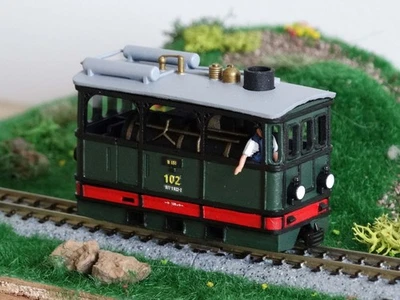 Tramway Elias 020 OEG N°102 pour voie étroite HOe / HOn30 pour Kato 109 & 103 - Photo 1/4