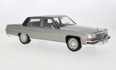 Cadillac Fleetwood Brougham 1982 grau metallic Modellauto 1:18 MCG