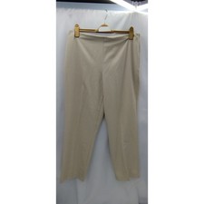 Kurze beige Damenhose Größe 16 von M&S – sehr guter Zustand mit hohem Baumwollanteil Cropped Freizeit