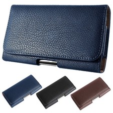 For iPhone 17E 17 16 15 14 13 Pro Max 16E Holster Pouch Leather Belt Clip Case