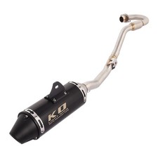 Silenciador de tubo de cabezal sistema de escape completo para Honda CRF150F CRF230F 2003-2019