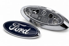 09-14 Ford F150 F250 F350 puerta trasera cámara de reversa bisel emblema