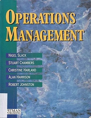 Operations Management by Slack, Nigel Paperback / softback Book The Fast Free