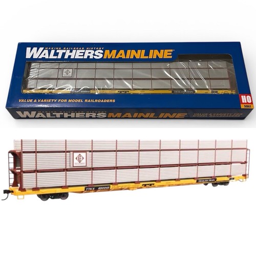 Walthers 910-8316 HO 89' Tri-Nivel Blindado Auto Rack Erie Lackawanna #850342 | Zustand: New