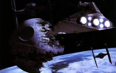 Star Wars death destroyer tie fighter movies Custom Gaming Mat Desk 2519