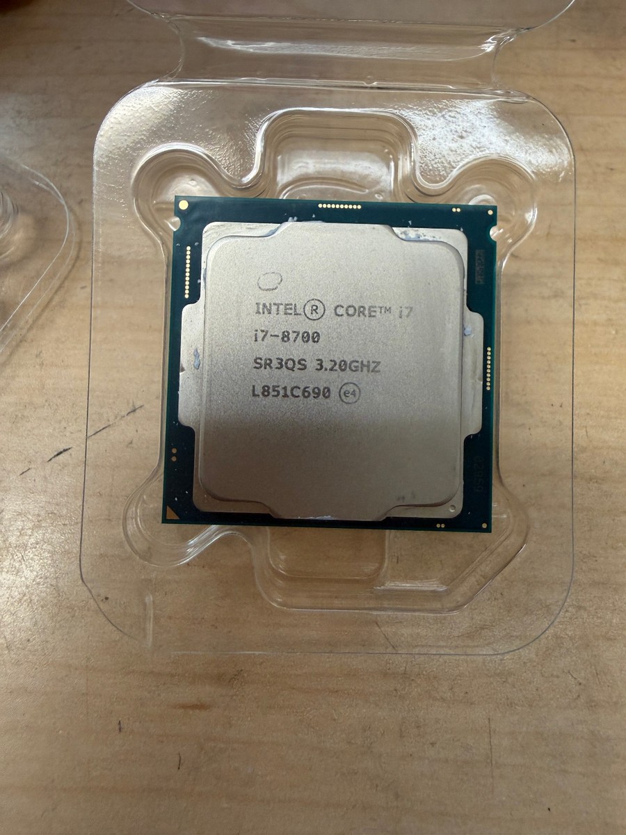 Intel Core i7-8700 Processor (3.2 GHz, 6 Cores, LGA 1151) - SR3QS