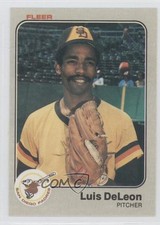 1983 Fleer Luis DeLeon #355 0a1