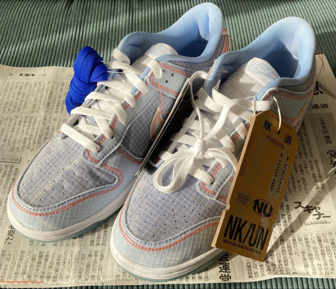 Union Nike Dunk Low Argon Size US8
