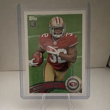 Topps 2011 Rookie Kendall Hunter San Francisco 49ers #155 NFL Card. rookie card picture
