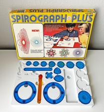 Vintage 1982 Kenner Spirograph Plus Design Drawing Art Kit 14210 - Incomplete