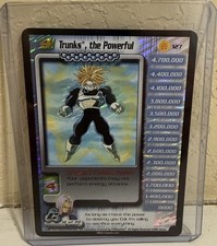 FOIL Trunks the Powerful, Cell Saga Dragon Ball Z Score DBZ CCG 2001