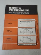 Revue technique Citroen ID
