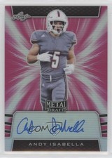 2019 Leaf Metal Draft Pink 17/20 Andy Isabella #BA-AI1 Auto 5q6