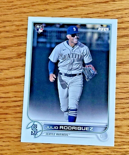 JULIO RODRIGUEZ 2022 Topps Complete Sets Series 2 #659 Rookie RC Image Variation