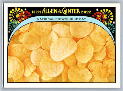 2022 Allen and Ginter - It's Your Special Day! #IYSD-7 National Potato Chip Day