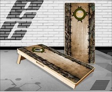 Camo Wicked Barbwire Cornhole Boards Bean Bag Toss Game