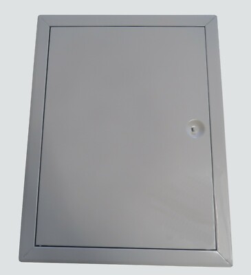 Revisionsklappe Revisionstür 400x500mm Weiß Softline mit Vierkantverschluss