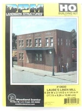 HO Scale Design Preservation Models 10600 Laube's Linen Mill Building Kit
