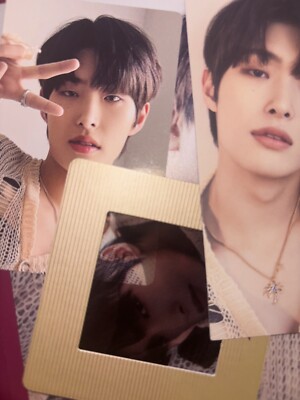 Ateez mingi 直筆サインフォトカード ATEEZ [GOLDEN HOUR : Part.1] MINGI Autographed Signed Album