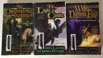 Lot of 3 Obsidian Trilogy Complete Books 1-3 by Mercedes Lackey James Mallory PB