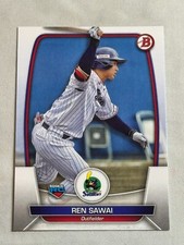 2023 Bowman NPB Ren Sawai Rookie RC #117 Tokyo Yakult Swallows
